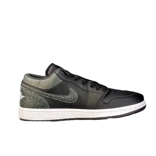 کتونی جردن 1 بلک الفنت Jordan 1 Low SE Black Elephant - تصویر 2