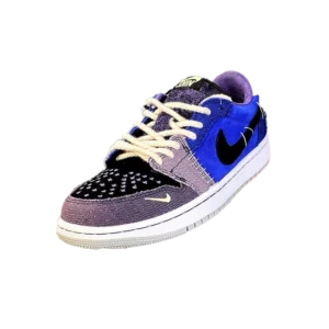 کتونی جردن 1 لو زایون وودو آبی Jordan 1 Low Zion Voodoo Blue