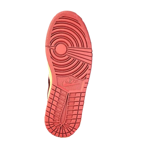 کتونی جردن 1 مید سه تیکی لیف تیم رد Jordan 1 Mid SE Tiki Leaf Team Red - تصویر 5