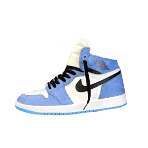 کتونی جردن 1 آبی یونیورسیتی بلو Jordan 1 Retro High OG University Blue