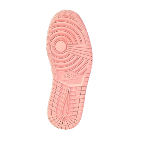 کتونی مدل ایر جردن 1 ترویس اسکات صورتی شایپینگ Jordan 1 Travis Scott X Low shy Pink - تصویر 3