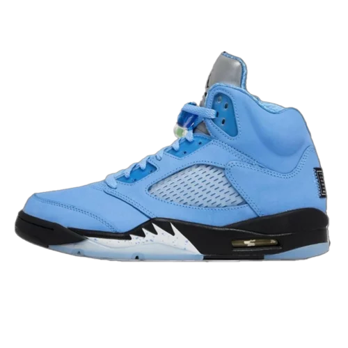 کتونی جردن 5 رترو یو ان سی یونیورسیتی بلو Jordan 5 Retro UNC University Blue