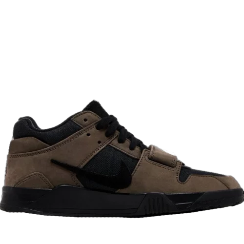 کتونی جردن ترویس اسکات ایکس جردن جامپ من جک تی ار دارک موکا Travis Scott x Jordan Jack TR Dark Mocha - تصویر 3