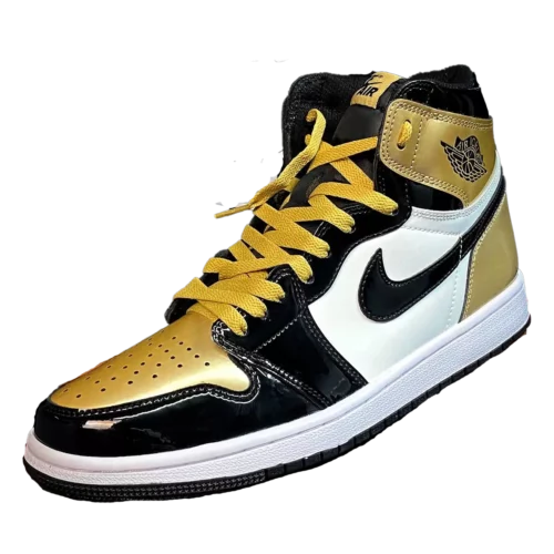 کتونی جردن 1 رترو های گلد بلک Jordan 1 OG NRG Gold Top 3 - تصویر 2