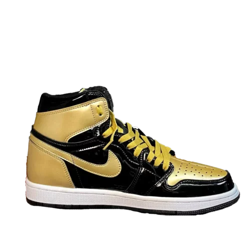 کتونی جردن 1 رترو های گلد بلک Jordan 1 OG NRG Gold Top 3 - تصویر 3