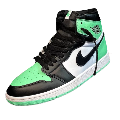 کتونی جردن 1 رترو ساقدار سبز Jordan 1 Retro High OG Green Glow - تصویر 4
