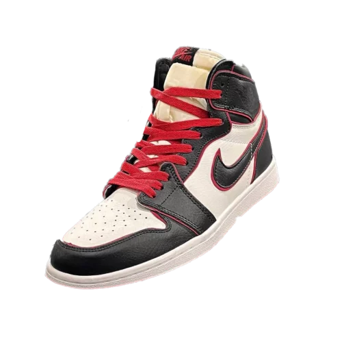 کتونی نایک جردن 1 های بلودلاین مدل Jordan 1 high Bloodline - تصویر 4