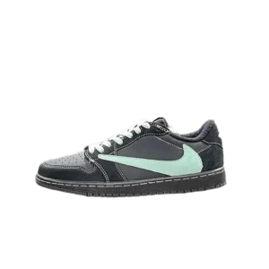 کتونی نایک تراویس اسکات بلک فانتوم مدل Jordan 1 low Travis Scott black phantom