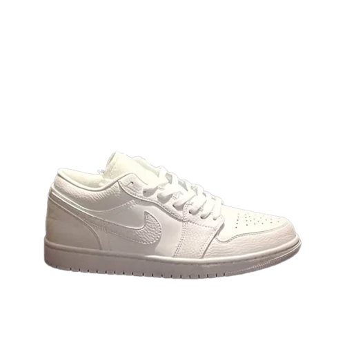 کتونی نایک جردن 1 تریپل وایت مدل Jordan 1 low tripel white - تصویر 2