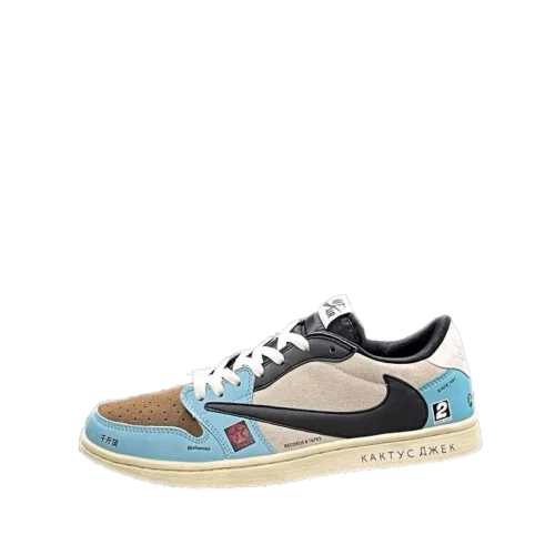 کتونی نایک جردن مدل Jordan 1 travis costum