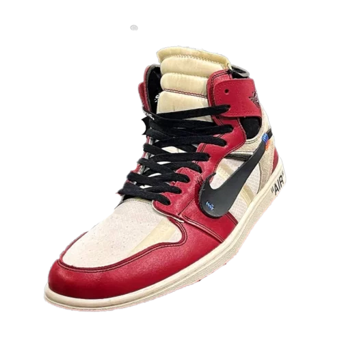 کتونی نایک جردن 1 وایت شیکاگو مدل Jordan 1 white chicago - تصویر 2