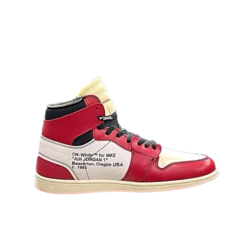 کتونی نایک جردن 1 وایت شیکاگو مدل Jordan 1 white chicago - تصویر 4