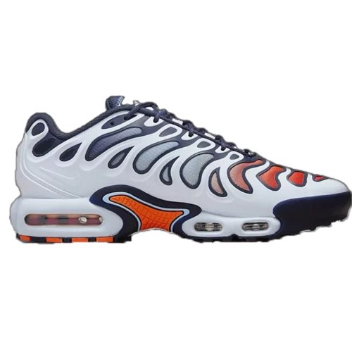 کتونی نایک ایر مکس پلاس دریفت تاندر بلو Nike Air Max Plus Drift Football Grey Thunder Blue - تصویر 2