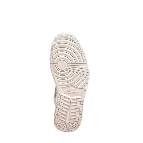کتونی نایک جردن 1 کاستوم گری مدل Nike Jordan 1 custom grey - تصویر 4