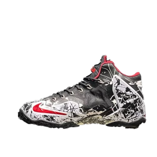 کتونی نایک لبرون 11 مشکی مدل Nike Lebron 11 graffiti
