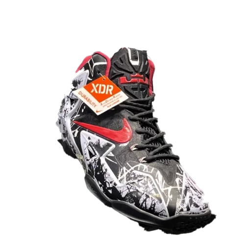 کتونی نایک لبرون 11 مشکی مدل Nike Lebron 11 graffiti - تصویر 5