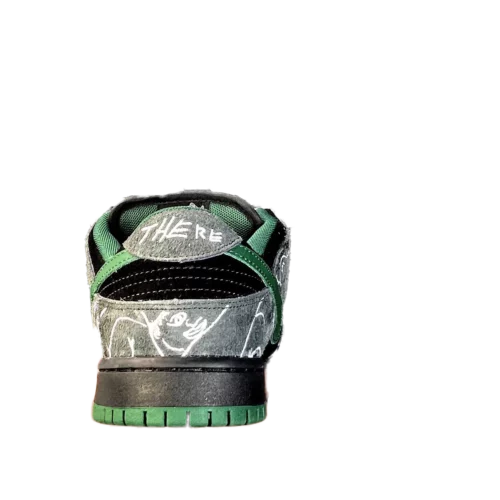 کتونی نایک مدل اس بی آنتراسیت و گرج گرین Nike SB Dunk Low Pro x There Anthracite and Gorge Green - تصویر 3