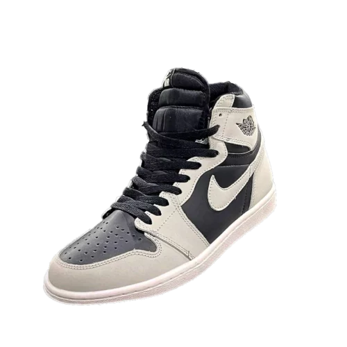 کتونی نایک جردن 1 های شدو گری مدل Nike air jordan 1 high shadow gray - تصویر 4