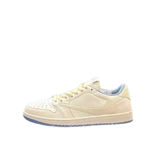 کتونی نایک تراویس اسکات کاستوم مدل Jordan 1 low Travis Scott costume