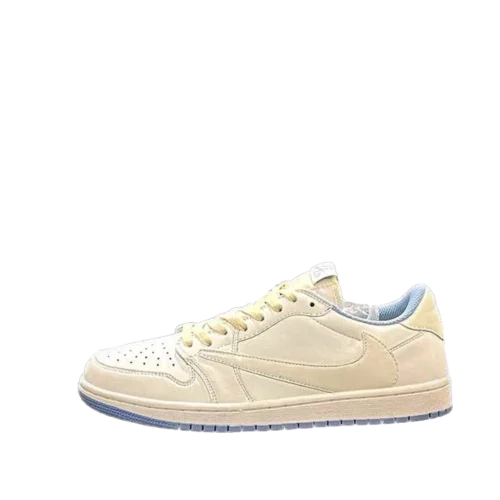 کتونی نایک تراویس اسکات کاستوم مدل Jordan 1 low Travis Scott costume