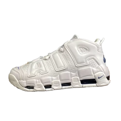 کتونی نایک ایر مور آپتمپو تریپل وایت Nike Air More Uptempo Triple White