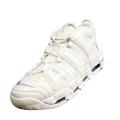 کتونی نایک ایر مور آپتمپو تریپل وایت Nike Air More Uptempo Triple White - تصویر 3
