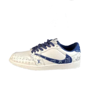 کتونی نایک جردن 1 تراویس لویی ویتون مدل travis Scott x Louis vuitton