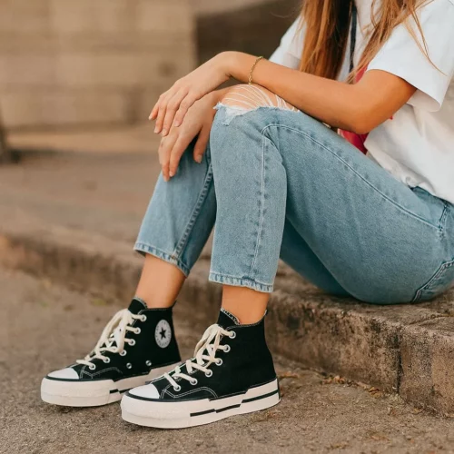 کانورس پلاس مشکی