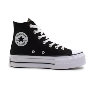 کانورس پلتفرم لژدارمشکی سفیدزنانه