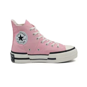 کانورس پلاس صورتی ساق بلند